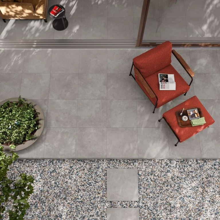 GeoCeramica® Framework Concrete 60x60x4cm Dust