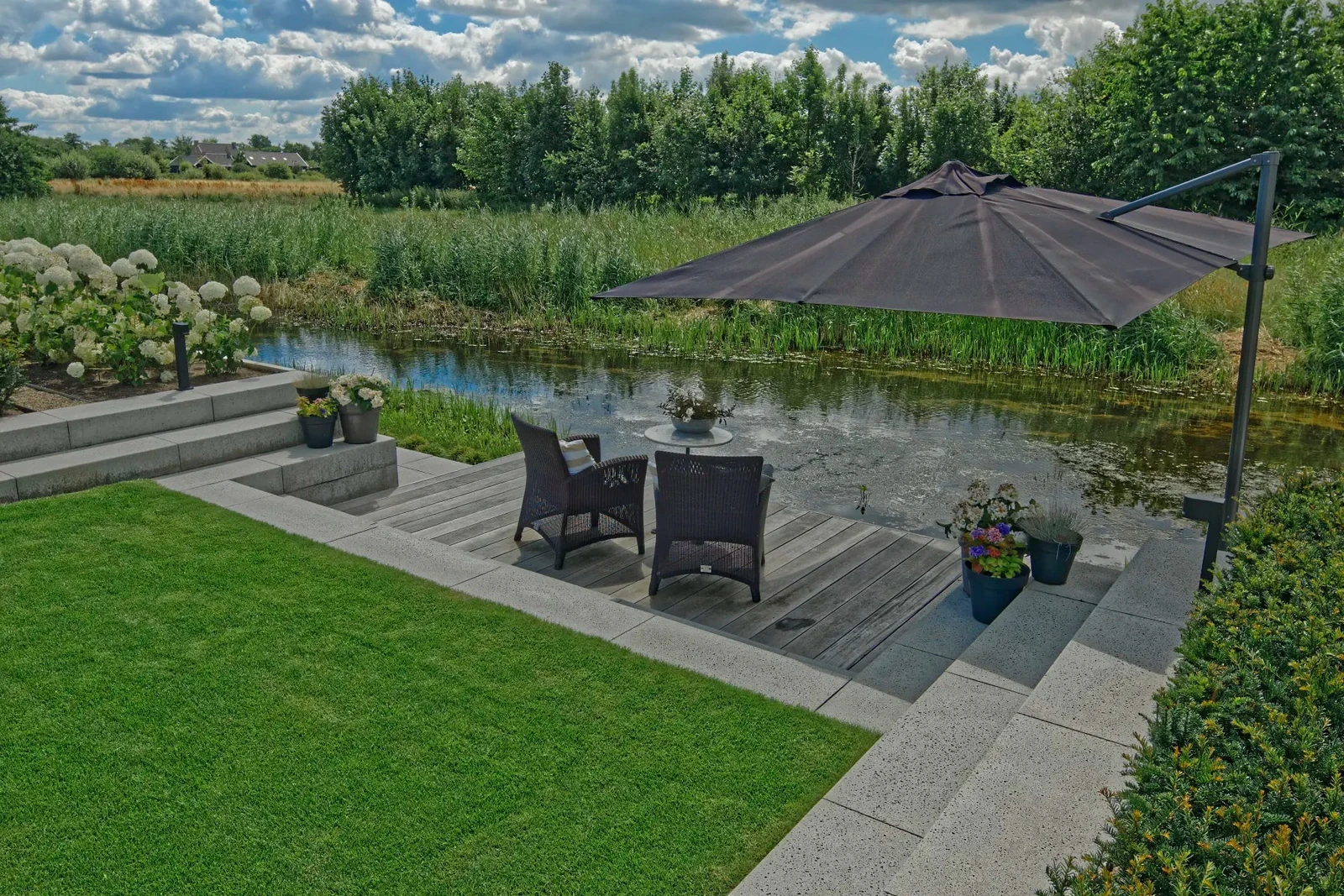 Schellevis Oudhollands Grijs Stapelelem 100x20x20cm Grijs