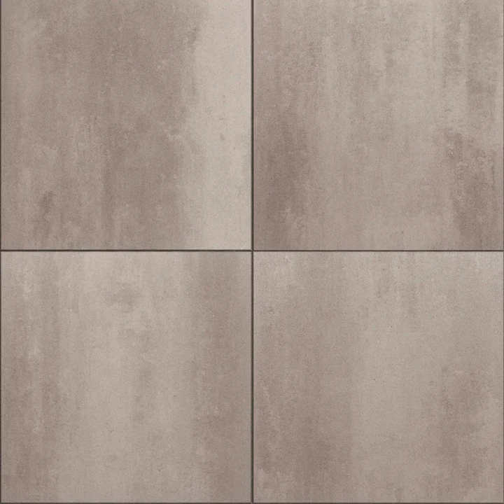 Serenio Midden bruin nuance 60x60x4cm Bruin