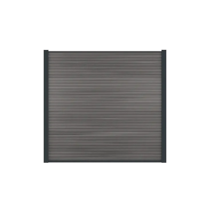 WPC Boston Modern 21x160mm (wb 150mm) 178cm Dark Grey 98x183x3cm Grijs,                                                             Zwart