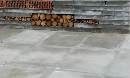 Optimum Tuintegel MF Grijs 50x50x5 Excluton betontegel