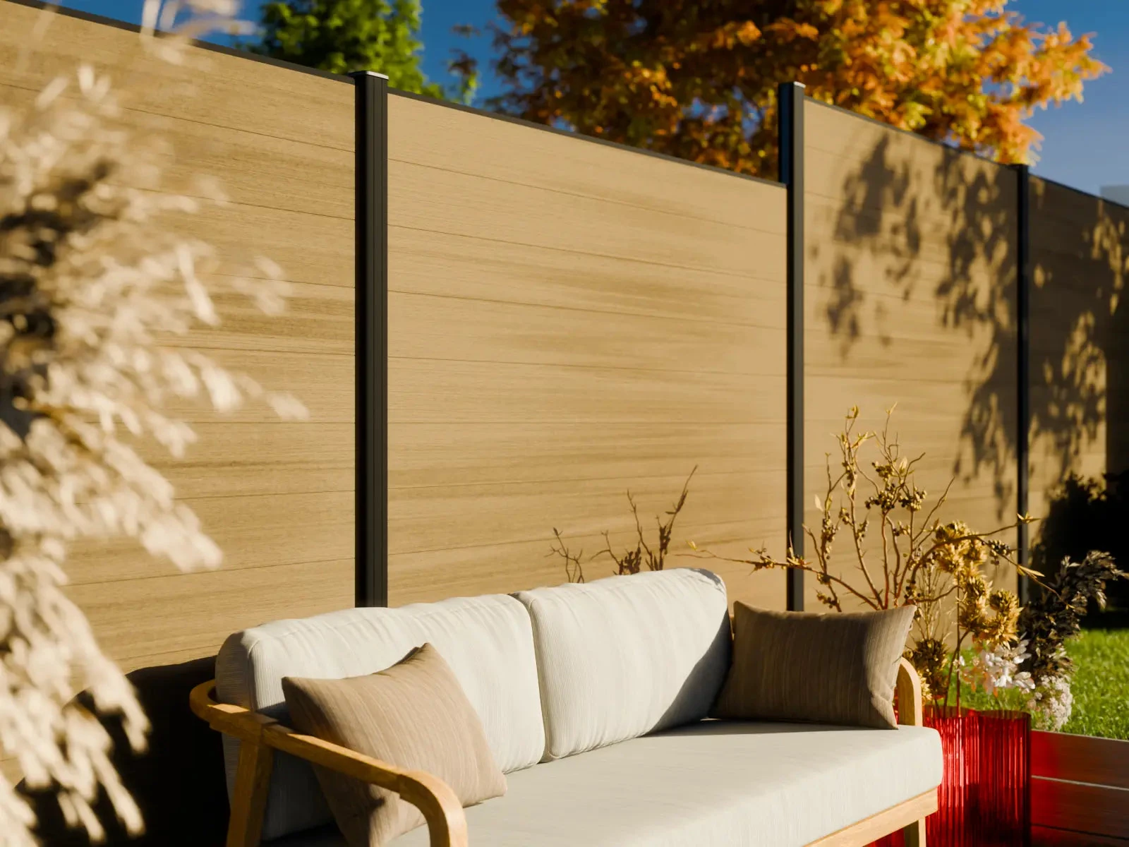 WPC Boston Premium 21x160mm (wb 150mm) 178cm Cedar 16x2.1x178cm Hout