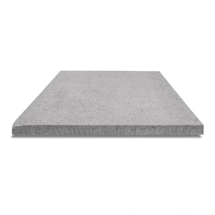 Oud Hollandse zwembadrand hoekstuk 90 graden 100x100x5 grijs ArtiStone