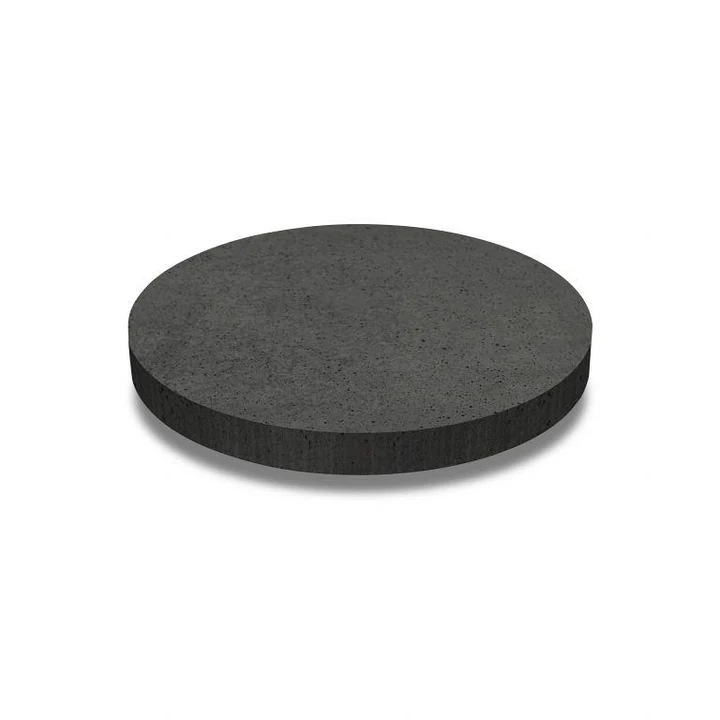 Oud hollandse tegel rond 100x100x7 carbon ArtiStone betontegel