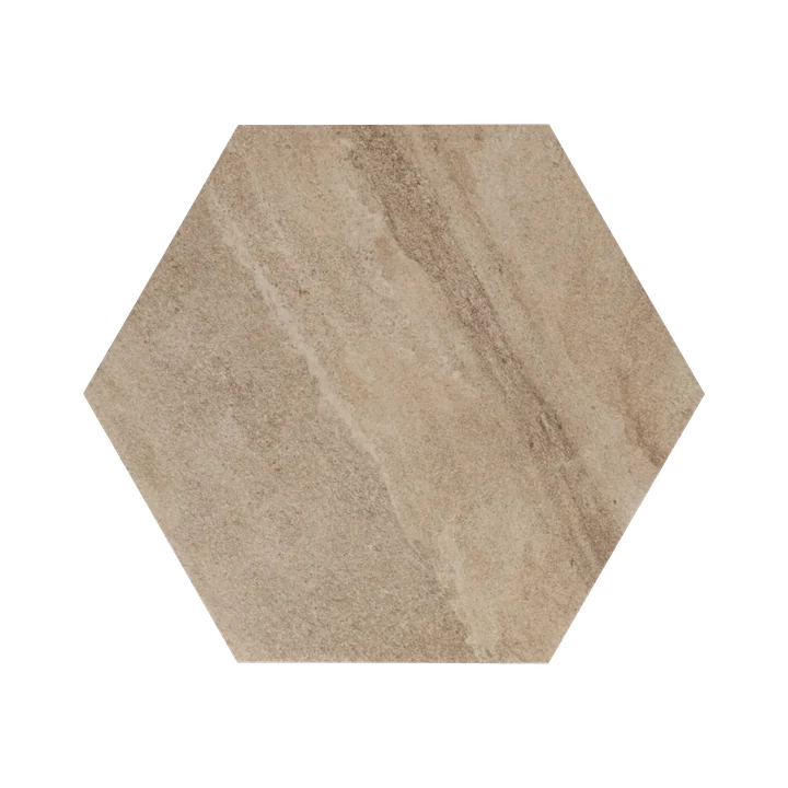 Staptegel Hexagon Cappuccino o 60x52x2cm