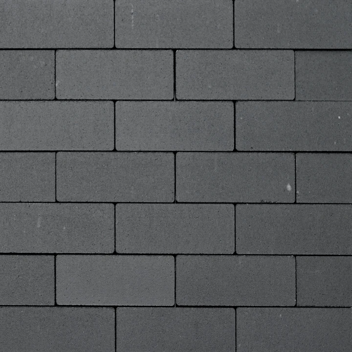 Strackstone Crown GRN+ Dikformaat 21x7x8 vlak antraciet KOMO PL2 8x7x21cm