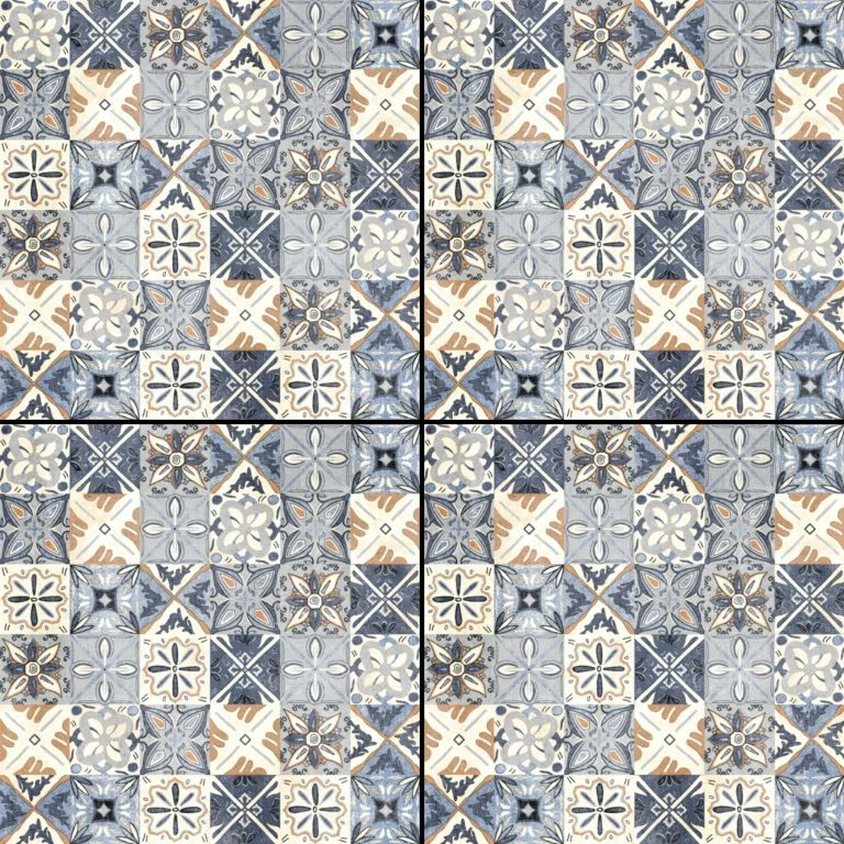 GeoCeramica® Duedecora Multicolor 60x60x4cm Multicolor