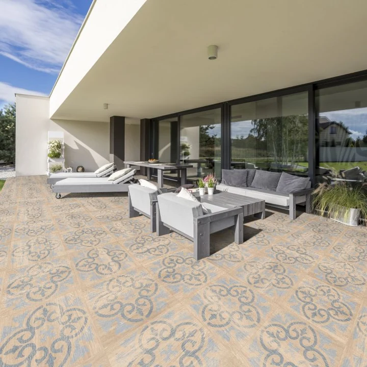 GeoCeramica® Facewood 60x60x4cm Decor