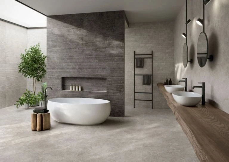 GeoCeramica® Landstone 100x100x4cm Gravel