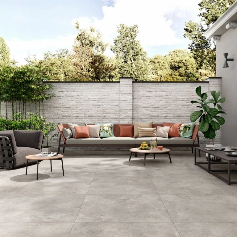 GeoCeramica® Framework Concrete 60x60x4cm Grey