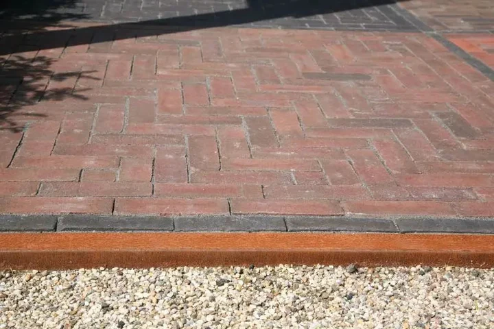 Overzetprofiel Opsluitband 5cm Gelijkz. 220x5x5x5,5 Corten