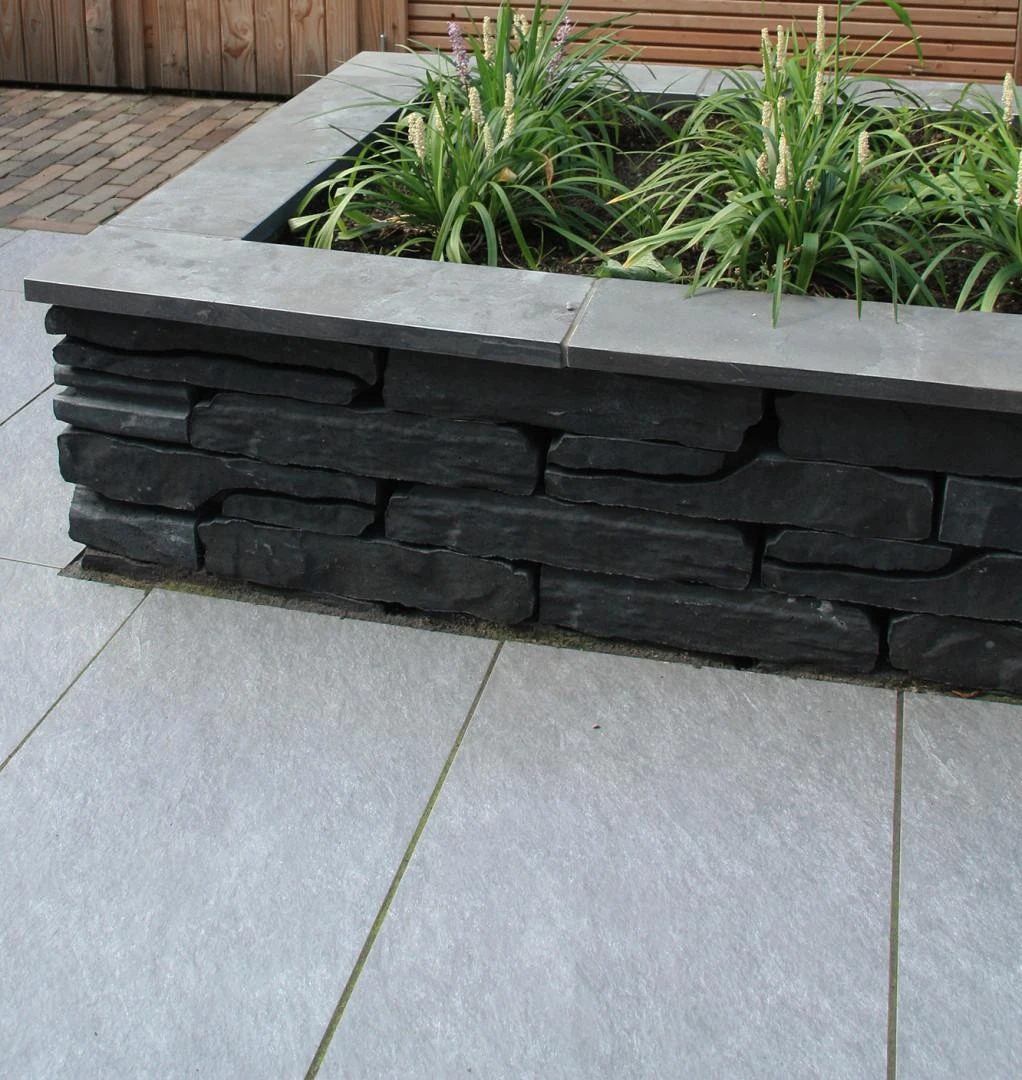 Stonewalling Antraciet 18x43.5 43,5x18cm