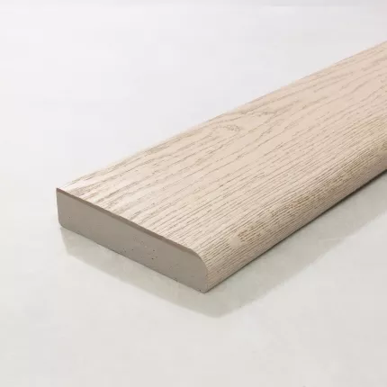 MEBB360L | Millboard® Bullnose Board Limed Oak 3600x150x32mm