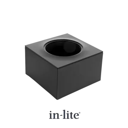 In-Lite BOX 1 montagebox black geschikt voor Luna - Big Flux